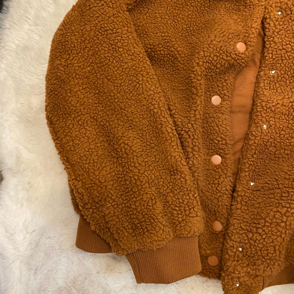 Teddy Bomber Jacket - Picture 3 of 3